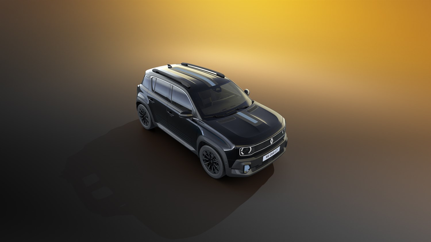 starry black - Renault 4 E-Tech 100% electric