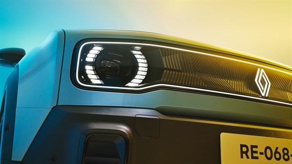 lighting signature - Renault 4 E-Tech 100% electric